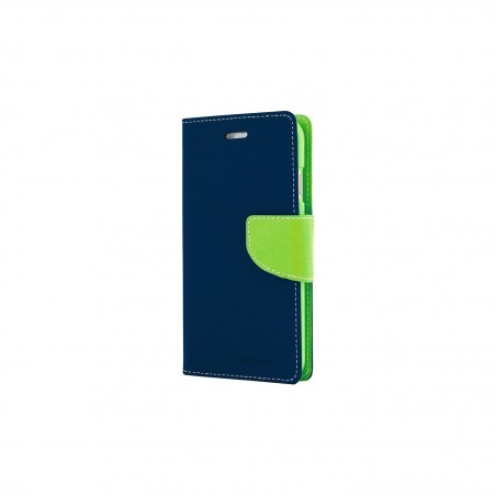Θήκη Senso Fancy Diary για Nokia 6 Blue/Lime