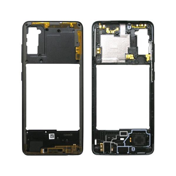 Μεσαίο Πλαίσιο Samsung A415F Galaxy A41 Μαύρο (Original)