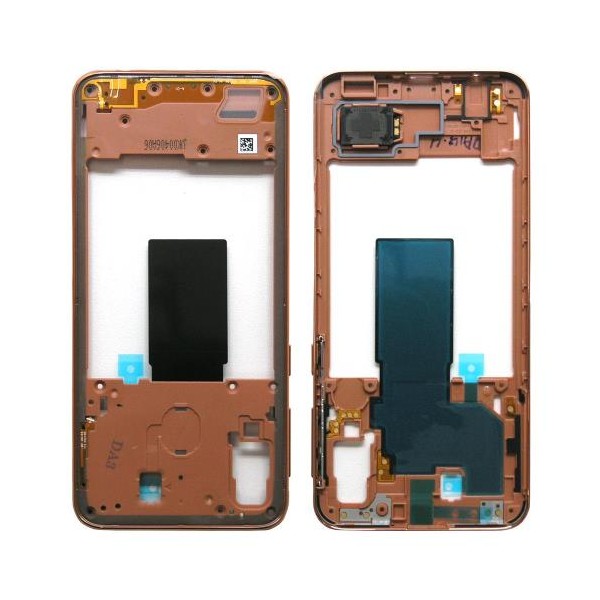 Μεσαίο Πλαίσιο Samsung A405F Galaxy A40 Κοραλί (Original)