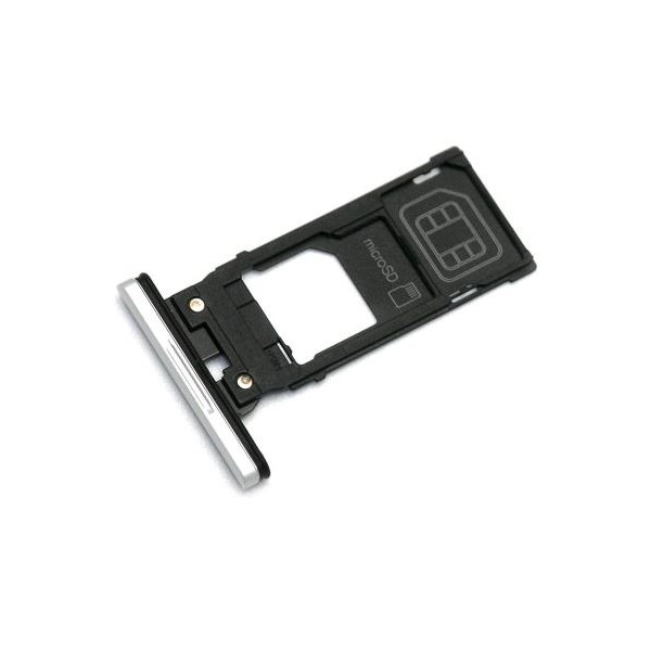 Βάση Κάρτας Sim & SD Sony Xperia XZ3 (Dual SIM) Λευκό (Original)