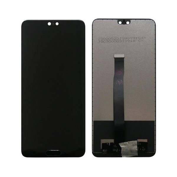 Οθόνη με Touch Screen Huawei P20 με Fingerprint Μαύρο (OEM)
