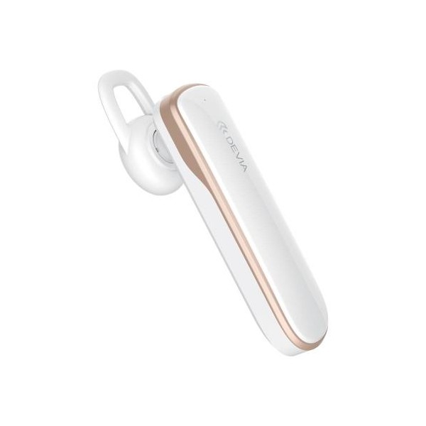 Ακουστικό Bluetooth Devia EM017 Smart Λευκό