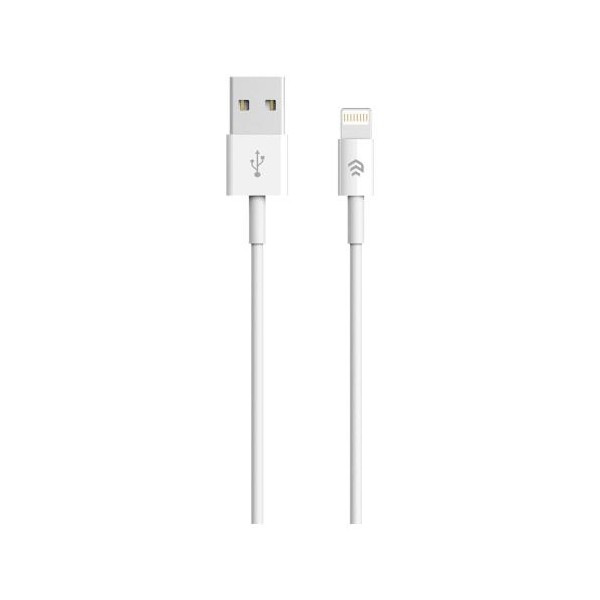 Καλώδιο Σύνδεσης USB 2.0 Devia EC064 USB A σε Lightning 2m Smart Series Λευκό
