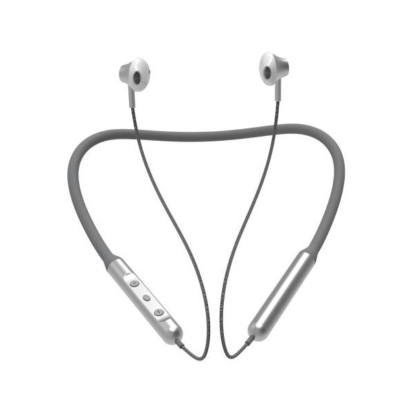 Στερεοφωνικό Ακουστικό Bluetooth Devia EM030 Smart Series Neckband Γκρι-Ασημί