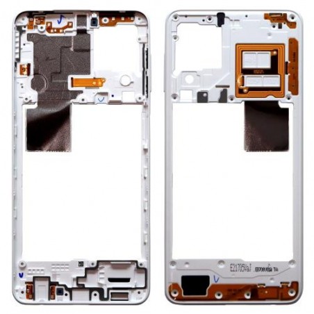 Μεσαίο Πλαίσιο Samsung A225F Galaxy A22 4G Λευκό (Original)