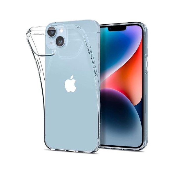 Θήκη TPU Spigen Liquid Crystal Apple iPhone 14 Διάφανο