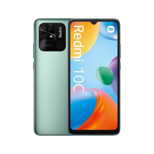 Κινητό Τηλέφωνο Xiaomi Redmi 10C (Dual SIM) 64GB 4GB RAM Φυστικί