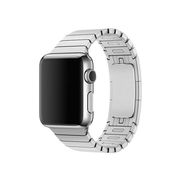 Λουράκι Devia Link Bracelet Apple Watch 4/ 5/ 6/ 7/ 8/ SE (38/ 40/ 41mm) Elegant Ασημί