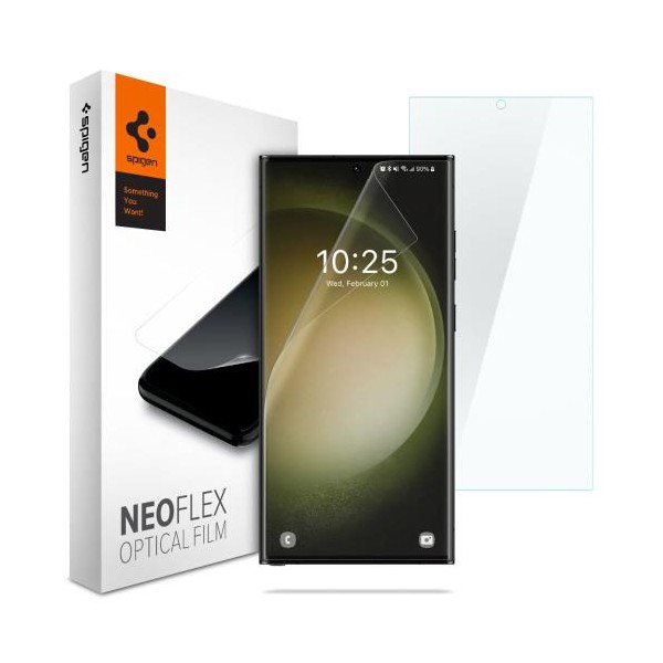 Screen Protector Spigen Neo Flex Samsung S918B Galaxy S23 Ultra 5G (2 τεμ.)