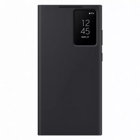 Θήκη Flip S-View Samsung EF-ZS918CBEG S918B Galaxy S23 Ultra 5G Μαύρο