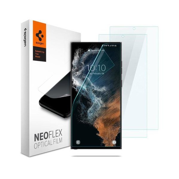 Screen Protector Spigen Neo Flex Samsung G908B Galaxy S22 Ultra 5G (2 τεμ.)